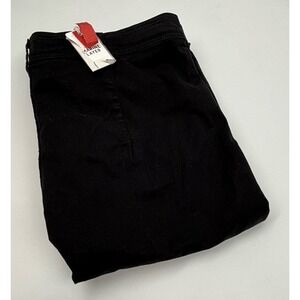 NWT Marine Layer Women's 14 Wide‎ Leg Black Cotton Pants